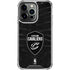 NBA Cleveland Cavaliers Black Animal Print iPhone 16 Pro Clear Case